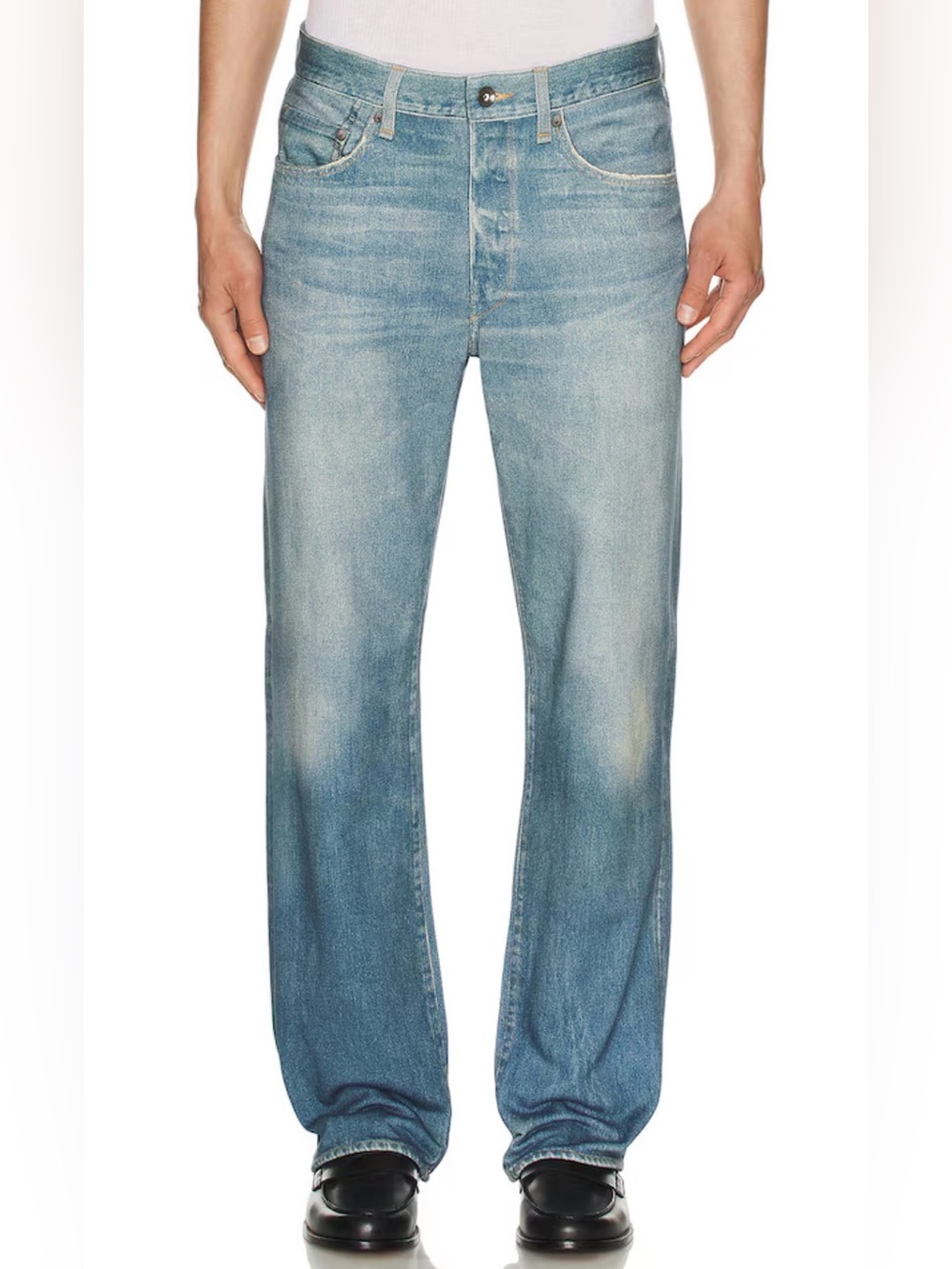 (RR-36) Rag & Bone Fit 4 Miramar Terry Jeans In Atlantic